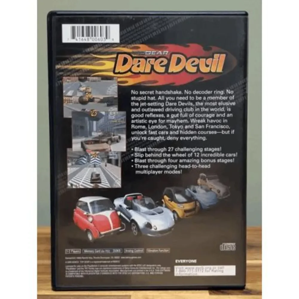 Top Gear Dare Devil PS2 PlayStation 2 - Complete CIB TEsted &‎ Working